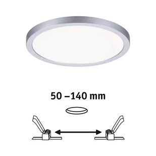 Paulmann panel LED Areo 4 000 K chrom 17,5cm - Oprawy, klosze i abażury - miniaturka - grafika 1
