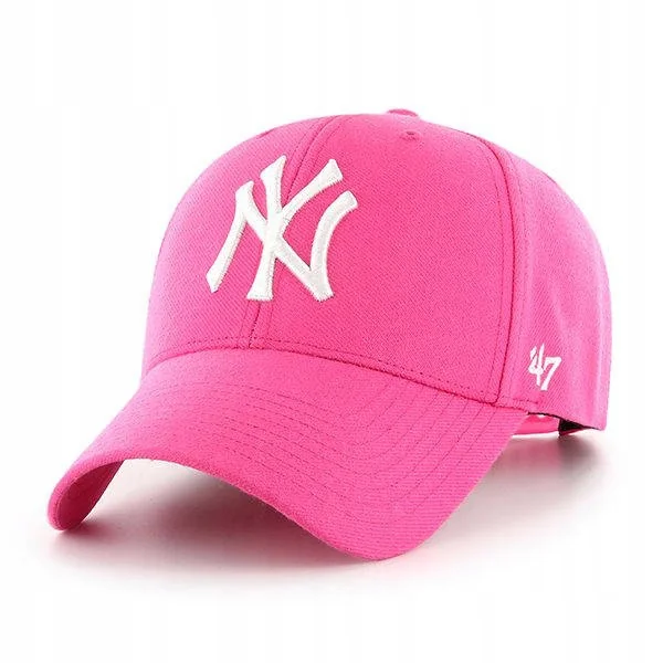 Czapka z daszkiem 47 Brand MLB New York Yankees MVP SNAPBACK magenta OS