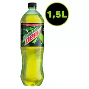 Napoje gazowane - Mountain Dew Napój gazowany 1,5 l - miniaturka - grafika 1