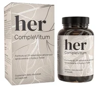 Witaminy i minerały - NOBLE HEALTH Her CompleVitum, 60 kapsułek - miniaturka - grafika 1