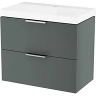 Szafki łazienkowe - Excellent Blanko szafka 65 cm podumywalkowa wisząca zielony mat MLEX.6301.640.GN - miniaturka - grafika 1