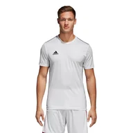 Koszulki sportowe męskie - Adidas, Koszulka męska, Core 18 JSY CV3453, biały, rozmiar S - miniaturka - grafika 1