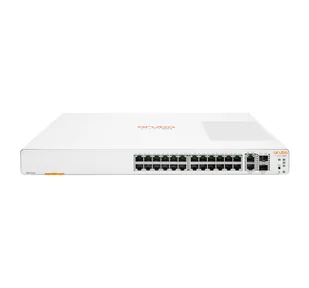 HPE Aruba Networking Aruba Instant On 1960 24G 2XGT 2SFP+ Zarządzany L2+ Gigabit Ethernet (10/100/1000) 1U Biały - Pozostałe akcesoria sieciowe - miniaturka - grafika 1
