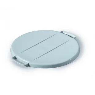 Pokrywa DURABLE Durabin Round szara okrągła 40l - Kosze na śmieci - miniaturka - grafika 1