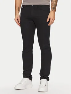 KARL LAGERFELD Jeansy 265842 551861 Czarny Slim Fit - Spodnie męskie - miniaturka - grafika 1