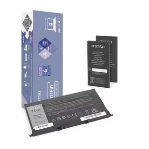 Bateria Mitsu do Dell Inspiron 15 (7557), 15 (7559) - 6600mAh - Baterie do laptopów - miniaturka - grafika 1