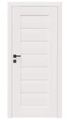 Drzwi wewnętrzne - Dre Drzwi Wewnętrzne Pełne Premium 4 Okleina Biała Mat - miniaturka - grafika 1