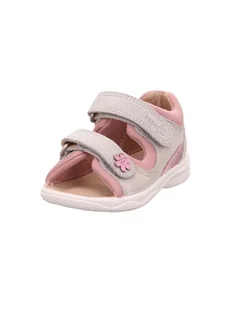 Superfit Sandały dziewczęce Polly, jasnoszary różowy 2500, 21 EU - Buty dla dziewczynek - miniaturka - grafika 1