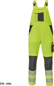 Odzież robocza - CERVA MAX VIVO HV - ogrodniczki - żółty 66 - miniaturka - grafika 1
