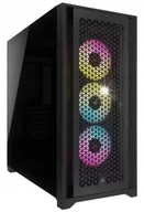 Obudowy komputerowe - Obudowa do komputera Corsair iCUE 5000D Airflow ARGB Midi Tower ATX Czarna - miniaturka - grafika 1