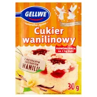 Dodatki do ciast w proszku - Gellwe Cukier wanilinowy 30 g - miniaturka - grafika 1