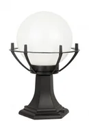 Lampy ogrodowe - Opal Lampa stojąca 36 cm czarna - miniaturka - grafika 1