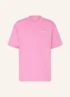Koszulki męskie - Salomon T-Shirt pink - SALOMON - miniaturka - grafika 1