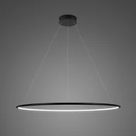 Lampy sufitowe - Altavola Design nowoczesna lampa Ledowe Okręgi No. 1 100cm czarna in 4k LA073/P_100_in_4k_black - miniaturka - grafika 1