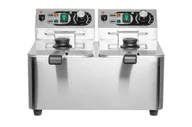 Inne urządzenia gastronomiczne - RESTO QUALITY Frytownica elektryczna podwójna 2x4 L – RQF4L2, 230 V, 2x2,5 kW - miniaturka - grafika 1