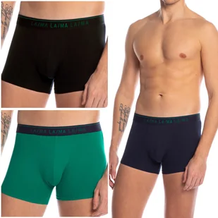 LAMA Bokserki Męskie Szorty Bawełniane 3-PAK - M - Majtki męskie - miniaturka - grafika 1