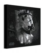 Obrazy i zdjęcia na płótnie - Star Wars Rogue One Stormtrooper Black - obraz na płótnie - miniaturka - grafika 1