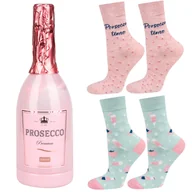 Skarpetki damskie - Zestaw SOXO 2x Skarpetki damskie Prosecco - miniaturka - grafika 1