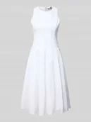 Sukienki - Dopasowana sukienka casualowa z lnem i dodatkiem wiskozy - miniaturka - grafika 1