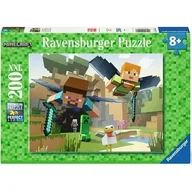 Puzzle - Puzzle RAVENSBURGER Minecraft 12004144 (200 elementów) - miniaturka - grafika 1
