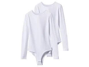 esmara® Body damskie z bawełną, 2 sztuki (Biały, S(36/38)) - Body esmara® Body damskie z bawełną, 2 sztuki (Biały, S(36/38)) - Body - miniaturka - grafika 1