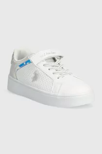 Buty dla dziewczynek - U.S. Polo Assn. sneakersy dziecięce GAIA001A kolor biały - grafika 1