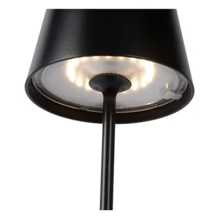 Lampa zewnętrzna  Lucide  czarna Ze zintegrowanym ściemnianym źródłem światła LED  - Lampy ogrodowe - miniaturka - grafika 6