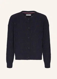 Tommy Hilfiger Kardigan blau - Swetry damskie - miniaturka - grafika 1