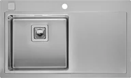 Zlewozmywaki - Zlew REGINOX PHOENIX 40 LEFT stal INOX POLER (R32909) - miniaturka - grafika 1