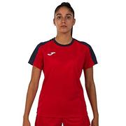 Koszulki i topy damskie - Joma Eco Championship T-shirt damski z krótkim rękawem, czerwony, L - miniaturka - grafika 1