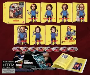 Childs Play 1 to 3 / Bride / Seed / Curse / Cult Of Chucky / Living With Chucky (Limited) - Komedie Blu-Ray - miniaturka - grafika 1