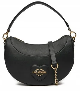 Torebka Czarna LOVE MOSCHINO 24x16cm - Torebki damskie - miniaturka - grafika 1