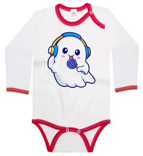Body dziecięce Duszek Słuchawki Lizak Dzień Duszka Halloween 74/80 - Body dla niemowląt Body dziecięce Duszek Słuchawki Lizak Dzień Duszka Halloween 74/80 - Body dla niemowląt - miniaturka - grafika 1