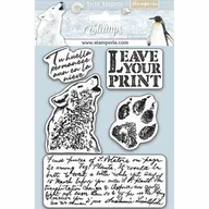 Scrapbooking - Gumowy stempel, odcisk, 14x18cm - miniaturka - grafika 1