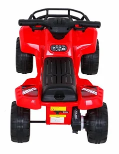 Quad Storm na akumulator dla dzieci Czerwony + Silnik 25W + MP3 USB + LED - Pojazdy elektryczne dla dzieci - miniaturka - grafika 7
