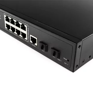 SWITCH PoE+ GS2018PS2 200W 2xSFP 16+2 Gigabit L2 - Switche SWITCH PoE+ GS2018PS2 200W 2xSFP 16+2 Gigabit L2 - Switche - miniaturka - grafika 4