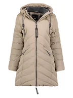 Kurtki damskie - Canadian Peak Płaszcz zimowy "Clarisseak" w kolorze beżowym - miniaturka - grafika 1