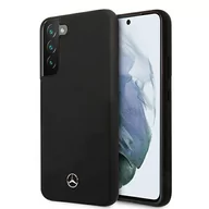 Etui i futerały do telefonów - Mercedes Etui hardcase MEHCS22MSILBK S22+ S906 czarny/black Silicone Mer007308-0 - miniaturka - grafika 1