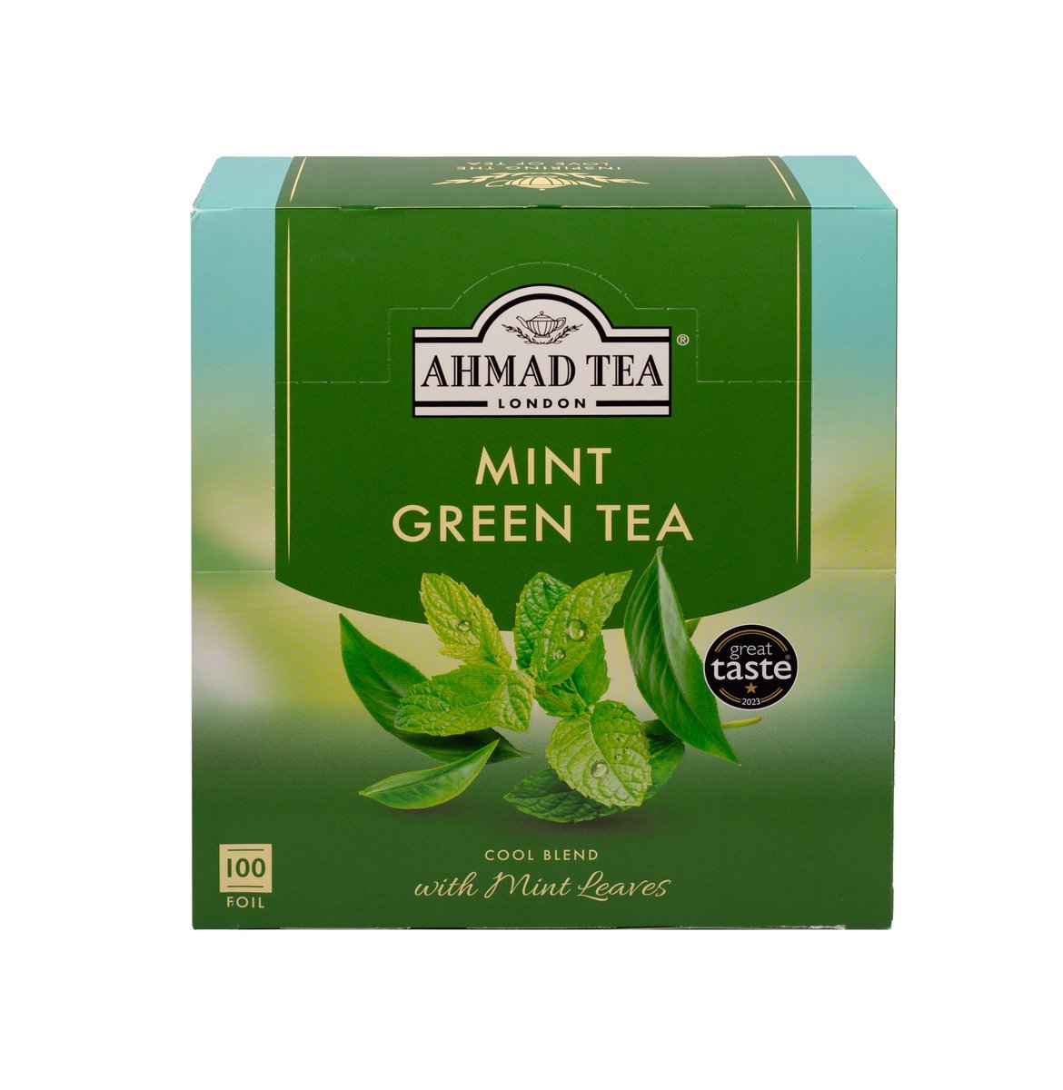 Ahmad Tea Green Mint 100tbx2g koperta alu