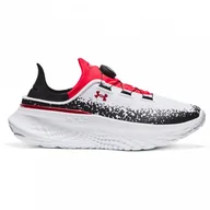 Buty sportowe damskie - Buty treningowe uniseks Under Armour UA Slipspeed Mega Ripstop - białe - miniaturka - grafika 1