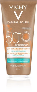 Vichy Eko Mleczko do opalania nawilża SPF50+ 200ml - Balsamy i kremy do opalania - miniaturka - grafika 1