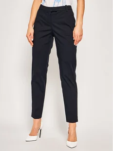 Marc OPolo Chinosy B01 0341 10059 Granatowy Slim Fit - Spodnie damskie - miniaturka - grafika 1