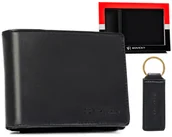 Portfele - ROVICKY zestaw na prezent dla mężczyzny portfel + brelok - miniaturka - grafika 1