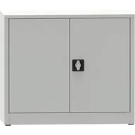 Pozostałe wyposażenie warsztatu - PARTNER B2B Warsztatowa szafa półkowa na narzędzia KOVONA JUMBO, 1 półka, spawana, 900 x 500 x 800 mm, szara 178643 - miniaturka - grafika 1