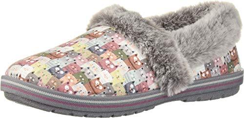 Skechers Zbyt przytulne kapcie damskie, różowy, wielokolorowy, 40 EU