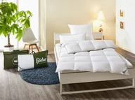 Kołdry - Fjödur Kołdra puchowa kasetowa, ciepła (155 X 220 CM) - miniaturka - grafika 1