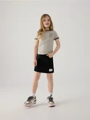 Sukienki i spódniczki dla dziewczynek - Reserved - Spódniczka z łańcuszkiem Pusheen - czarny - miniaturka - grafika 1