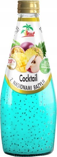 Napój Vinut Coctail z nasionami bazylii 290ml Nice Food