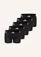 Majtki damskie - Adidas Bokserki Active Flex Cotton, 5 Szt. schwarz - miniaturka - grafika 1