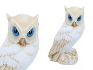Figurki dekoracyjne - Sowa symbol Ateny alabaster grecki - miniaturka - grafika 1